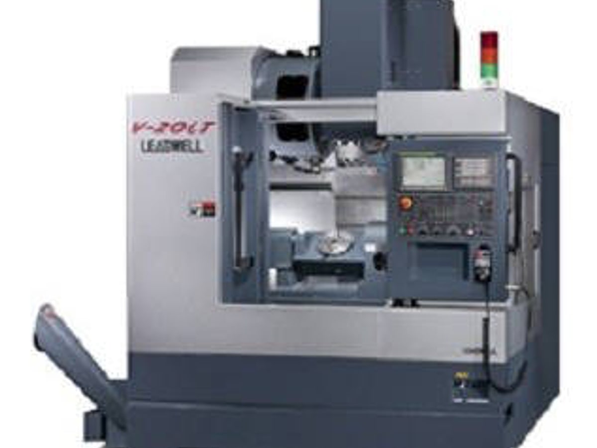 CNC vertical machining center for 5-axis milling